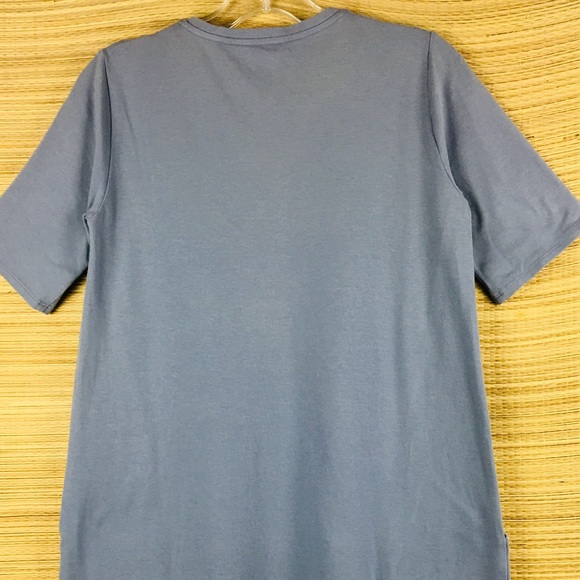EILEEN FISHER Organic Cotton Stretch V-Neck Dress Size XXS - Picture 7 of 10